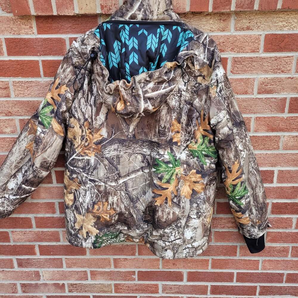 DSG Realtree Camouflage Jacket Women's Size Large Removable Inner Jacket - Picture 2 of 9